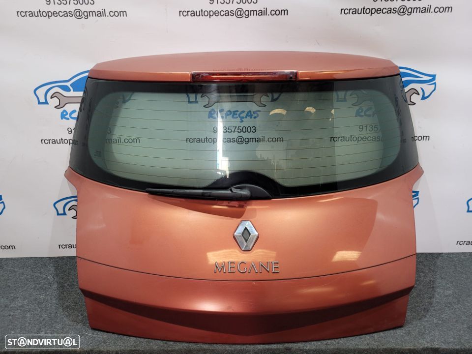 PORTA TAMPA MALA RENAULT MEGANE II 2 MK2 CARRO HATCHBACK FECHO PUXADOR MOTOR VIDRO 3º STOP - 1