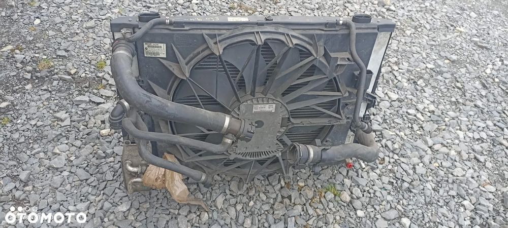 BMW E60 4.4 545 KOMPLET CHŁODNIC Wentylator WODA Wody Klimatyzacji - 11