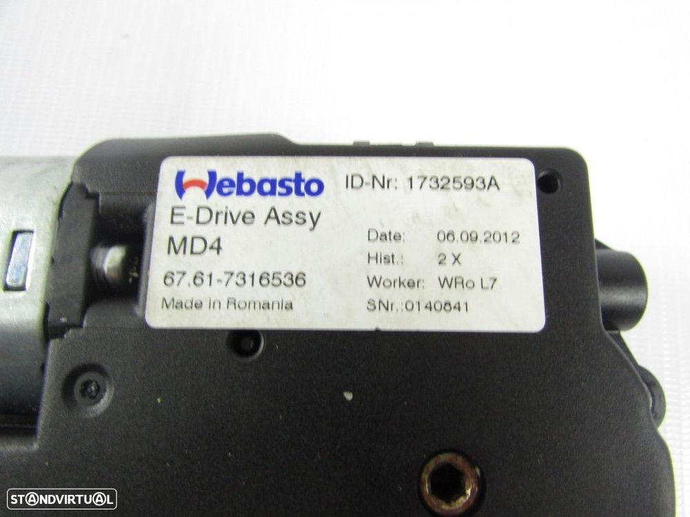 Motor Tecto Abrir  Seminovo/ Original BMW X6 (E71, E72)/BMW 5 Gran Turismo (F07)... - 3