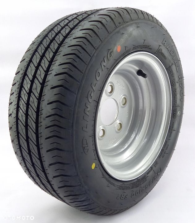 Nowe Opony 195/55 r10C 10C 10 98N do przyczep lawet Leao Opona  Felga  r10 6J et4 5x112 linglong - 9