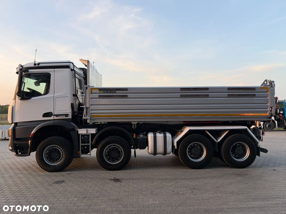 Mercedes-Benz Arocs 4145 Kipper Meiller Hydroburta 8x4 stan idealny - 4