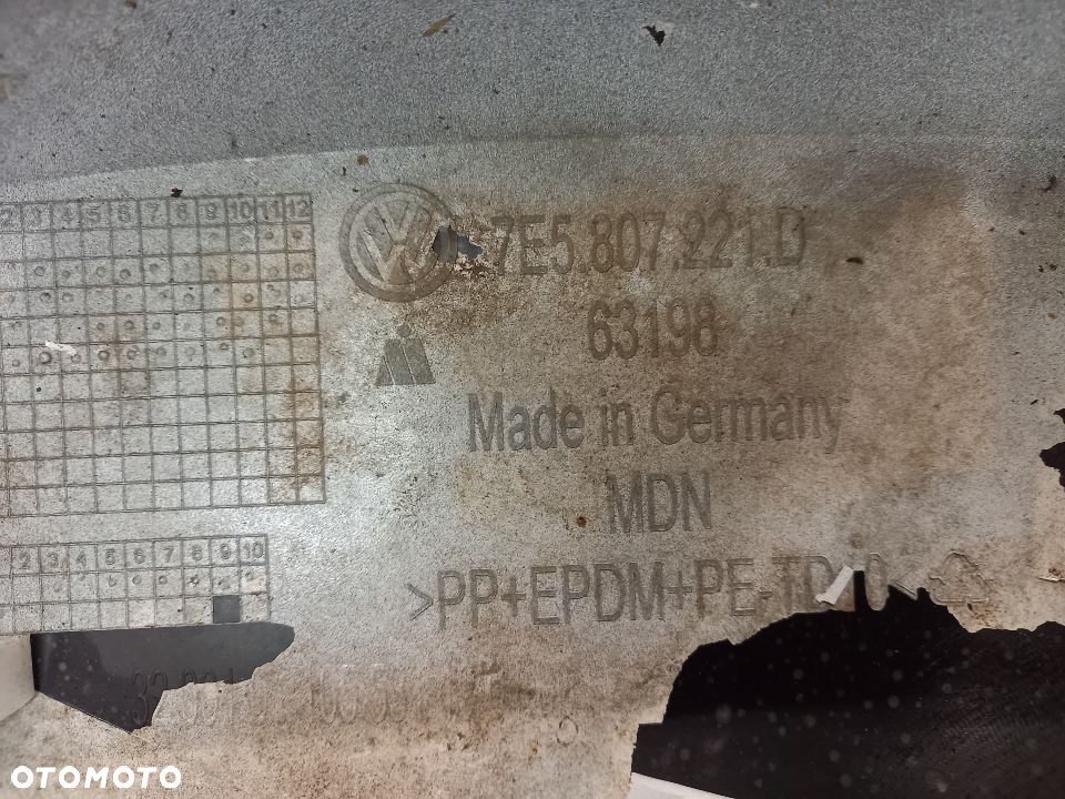 Vw T6 Multivan Transporter 7E5 zderzak przedni przod - 7