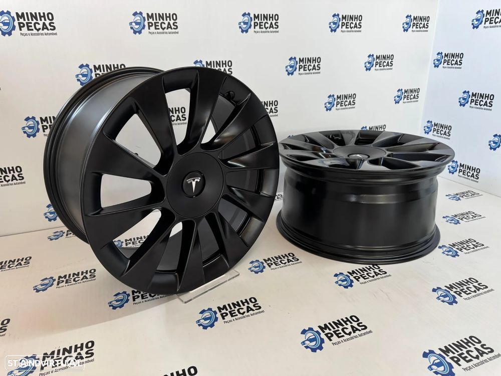 Jantes Tesla Model 3 em 19 (5x114.3) Preto Matte - 6
