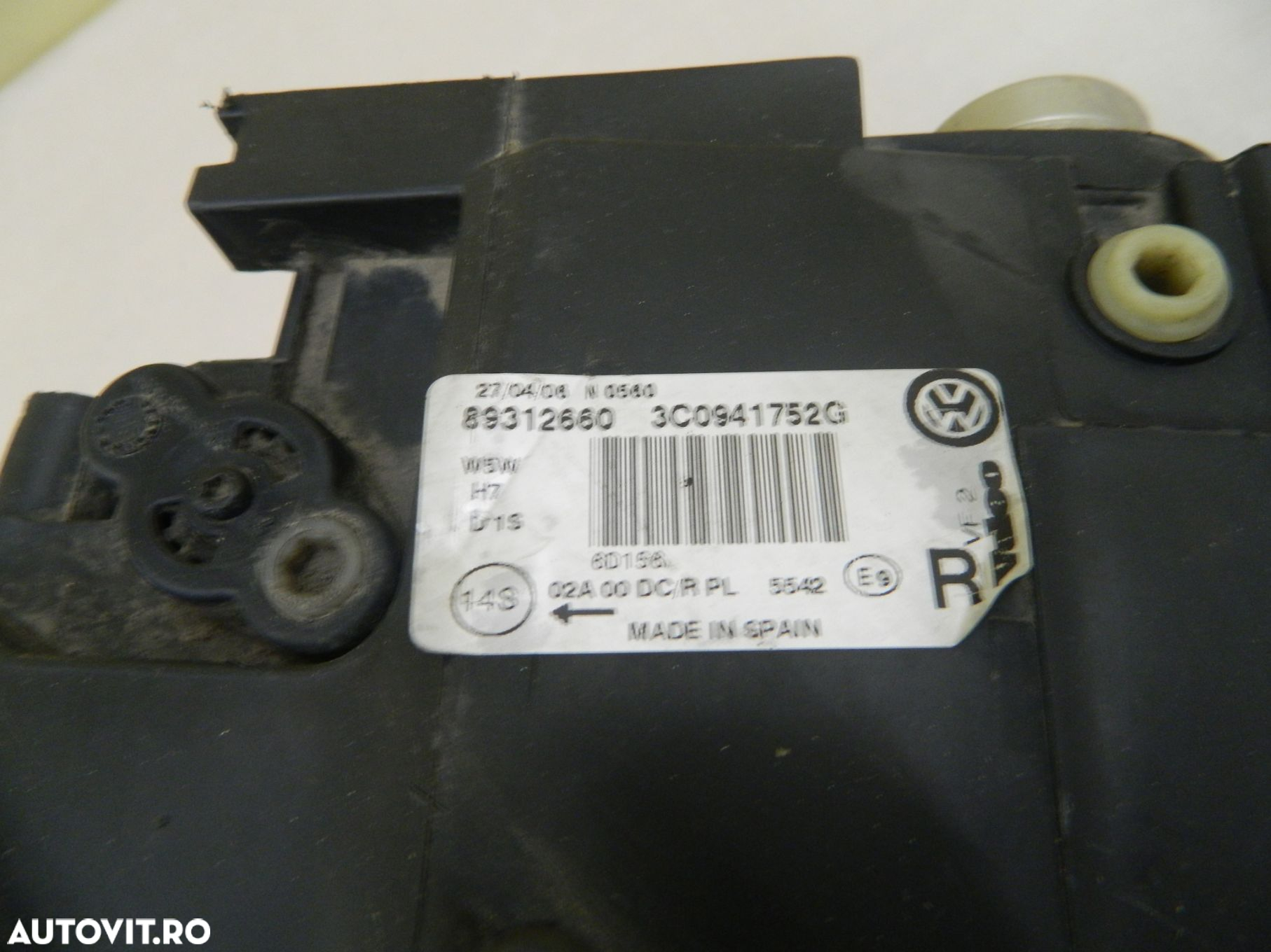 Far dreapta VW Passat B6 Xenon, 2005, 2006, 2007, 2008, 2009, 2010, cod origine 3C0941752G. - 5