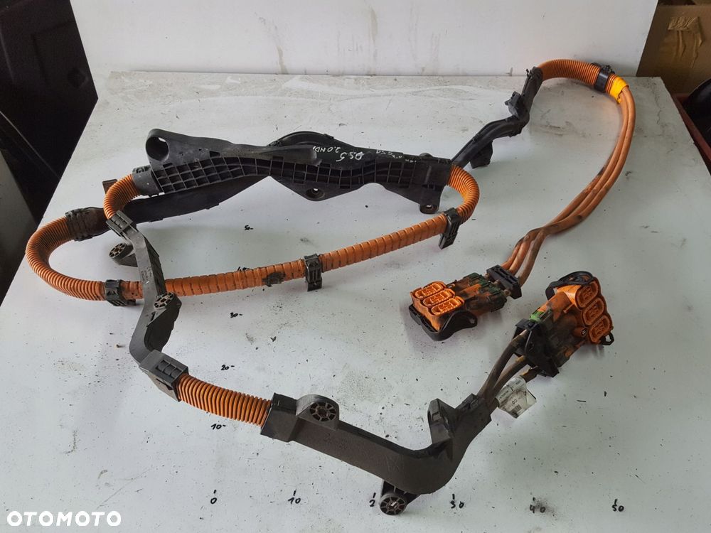 CITROEN DS5 11-15r 2.0 HDI HYBRYDA PRZEWODY KABLE WIĄZKA BATERII 9678081580 - 1