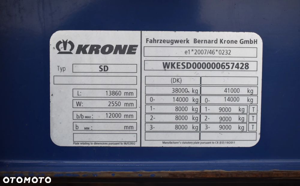 Krone SD - 9