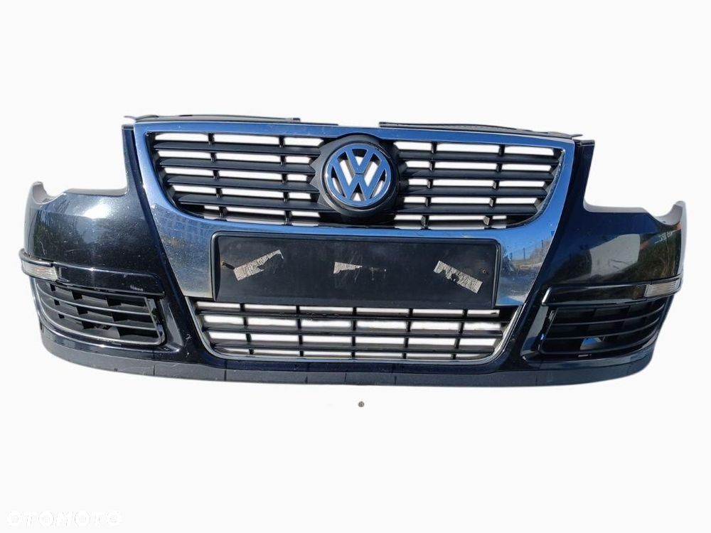 ZDERZAK PRZÓD PRZEDNI CZARNY VOLKSWAGEN PASSAT B6 3C0807221C