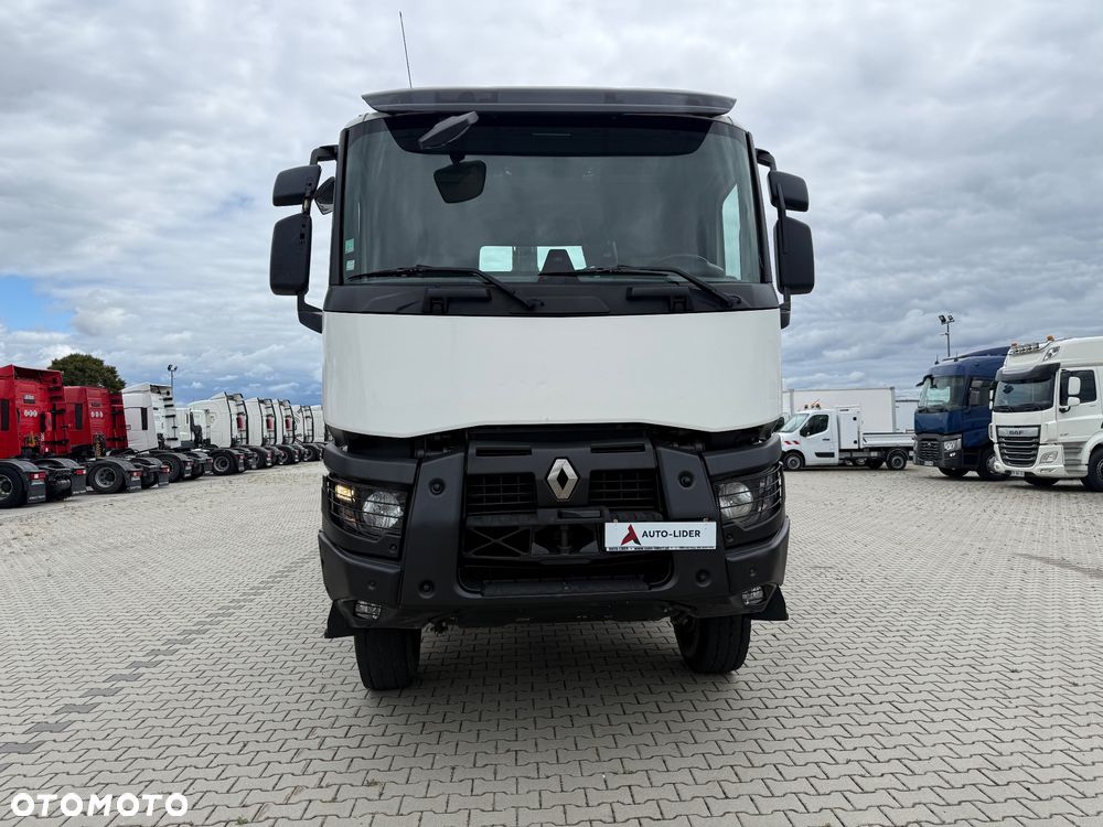 Renault K480 / HAKOWIEC / 8X4 / SYPIALNA KABINA / SILNIK 13L / Z FRANCJI / STAN BDB / / / - 2