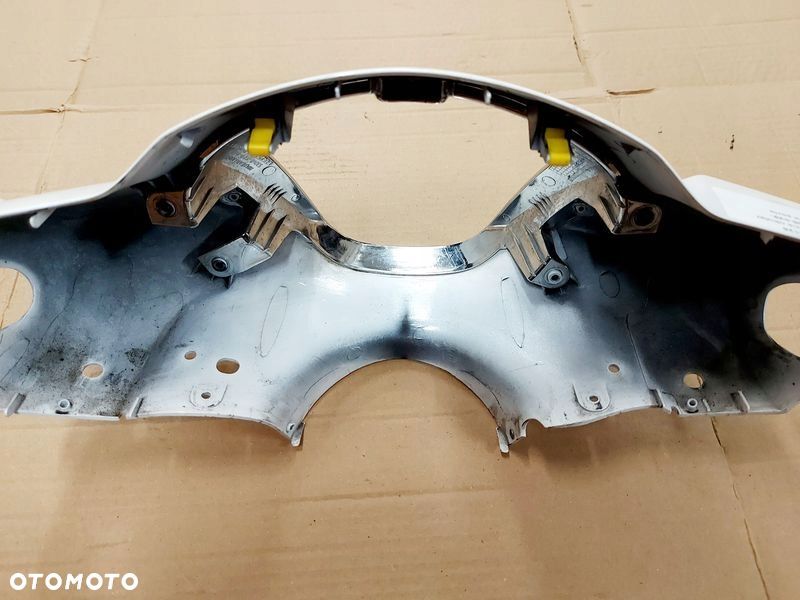HONDA SH125 CZASZA OSŁONA OKULAR PRZÓD BIAŁA PERŁA - 6