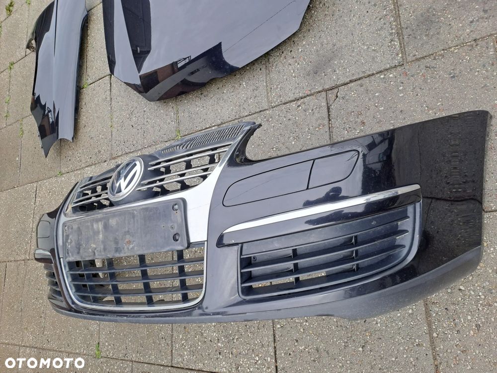 Volkswagen Jetta III 1K2 A5 2005-2010r. zderzak przedni kompletny xenon kod lakieru LC9X