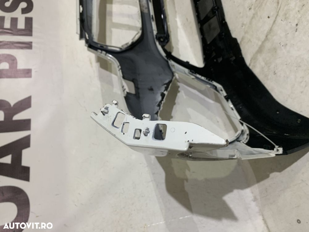 Bara fata BMW X1 F48, facelift, LCI, 2019, 2020, 2021, 2022, 2023, cod origine OE 51117954205, cu gauri pentru spalatori faruri si senzori de parcare (6). - 7