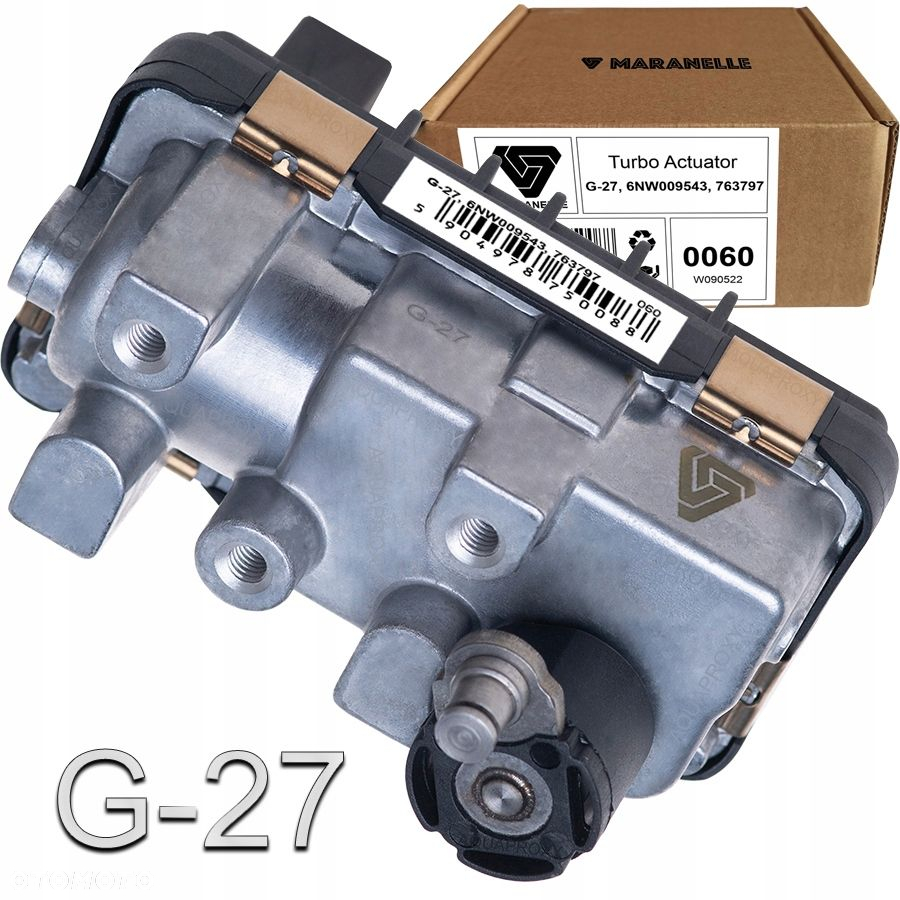 Nastawnik sterownik G-27 turbiny Volvo: C30 C70 S40 S60 S80 V50 V70 XC60 XC70 XC90 - 2.4 - 2
