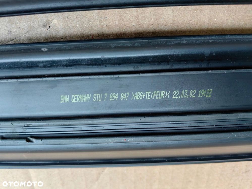 Listwy na progi progowe BMW 3 e46 compact INDYVIDUAL oryginalne - 8