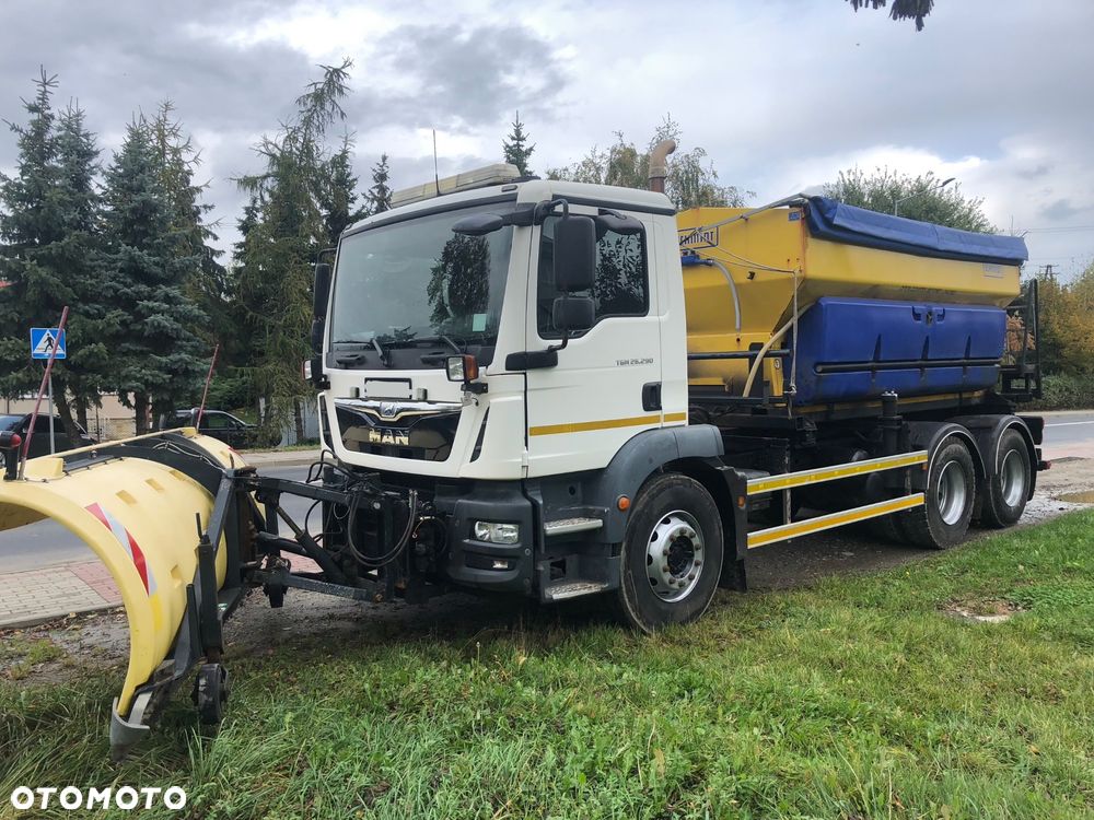 MAN TGM 26.290 PIASKARKA SOLARKA SCHMIDT STARTOS II EURO 6