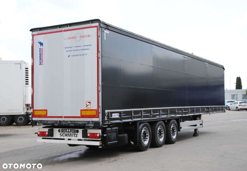 Schmitz Cargobull SCS kurtyna, podnoszona oś - 4