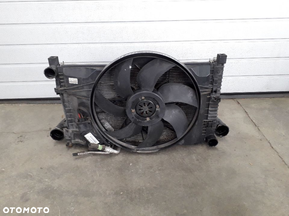 MERCEDES C KLASA W203 1.8 16V 02R. WENTYLATOR CHŁODNICE INTERCOOLER A2035000193KZ - 4