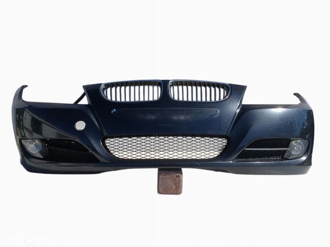 ZDERZAK PRZÓD PRZEDNI BMW 3 E90 90 LIFT LCI BLACK-SAPHIR CZARNY - 1