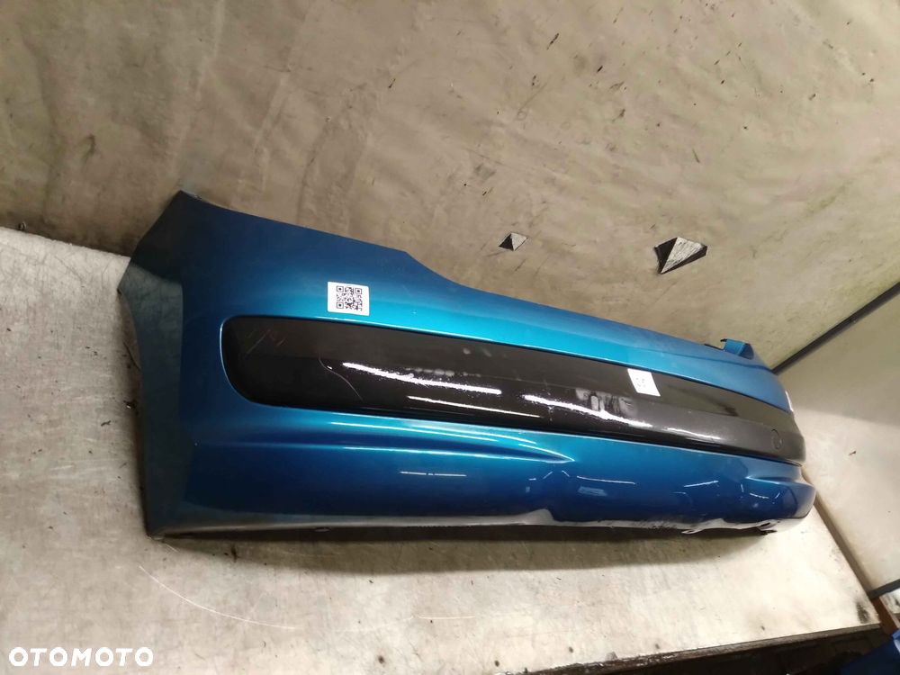 ^ ZDERZAK TYŁ TYLNY PEUGEOT 207 KMU NIEBIESKI - 3