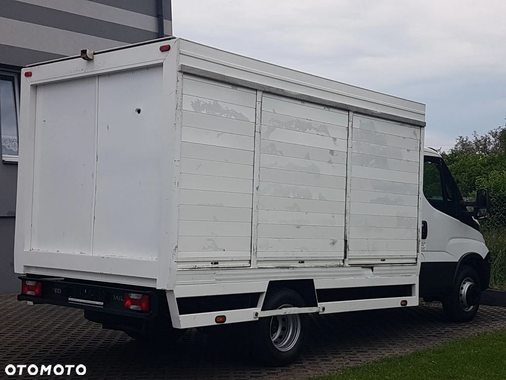 Iveco 70C18 KONTENER ROLETY BOK DO TRANSPORTU WODY 3,66x2,21x1,86 KLIMA DMC 7 TON RAMA DO ZABUDOWY - 4