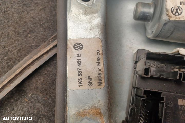 Macara geam fata stanga electrica 994855108 1K0959793N 1K5837461B 1K5 - 5