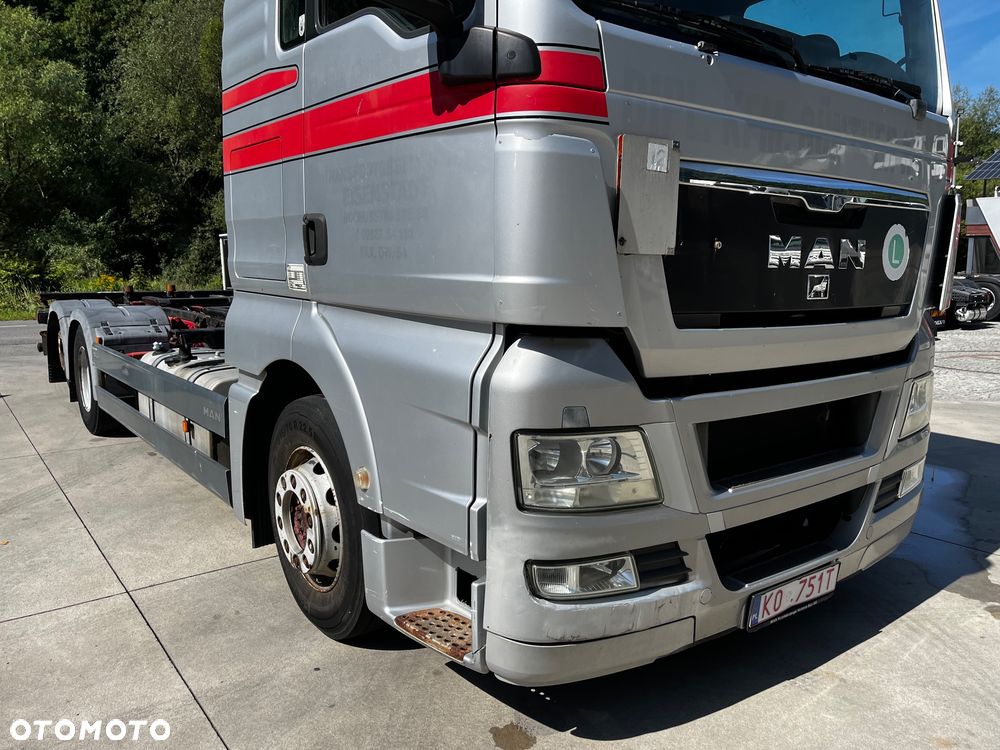 MAN TGX 18.480 // Euro 5 // 6x2 // BDF // Cały na poduszkach // Automat // - 4