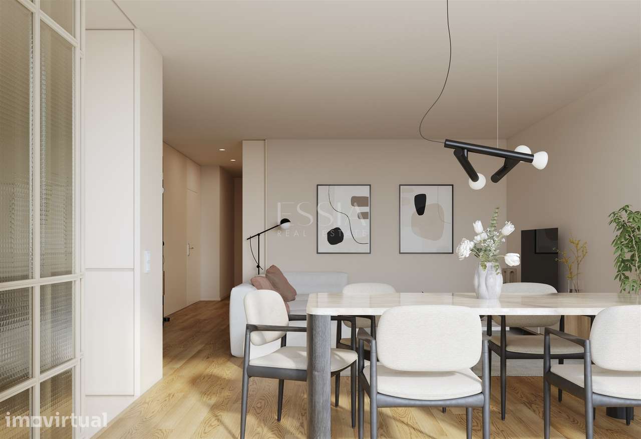 Apartamento T2 Novo em Matosinhos Sul com Varanda - Grande imagem: 3/14