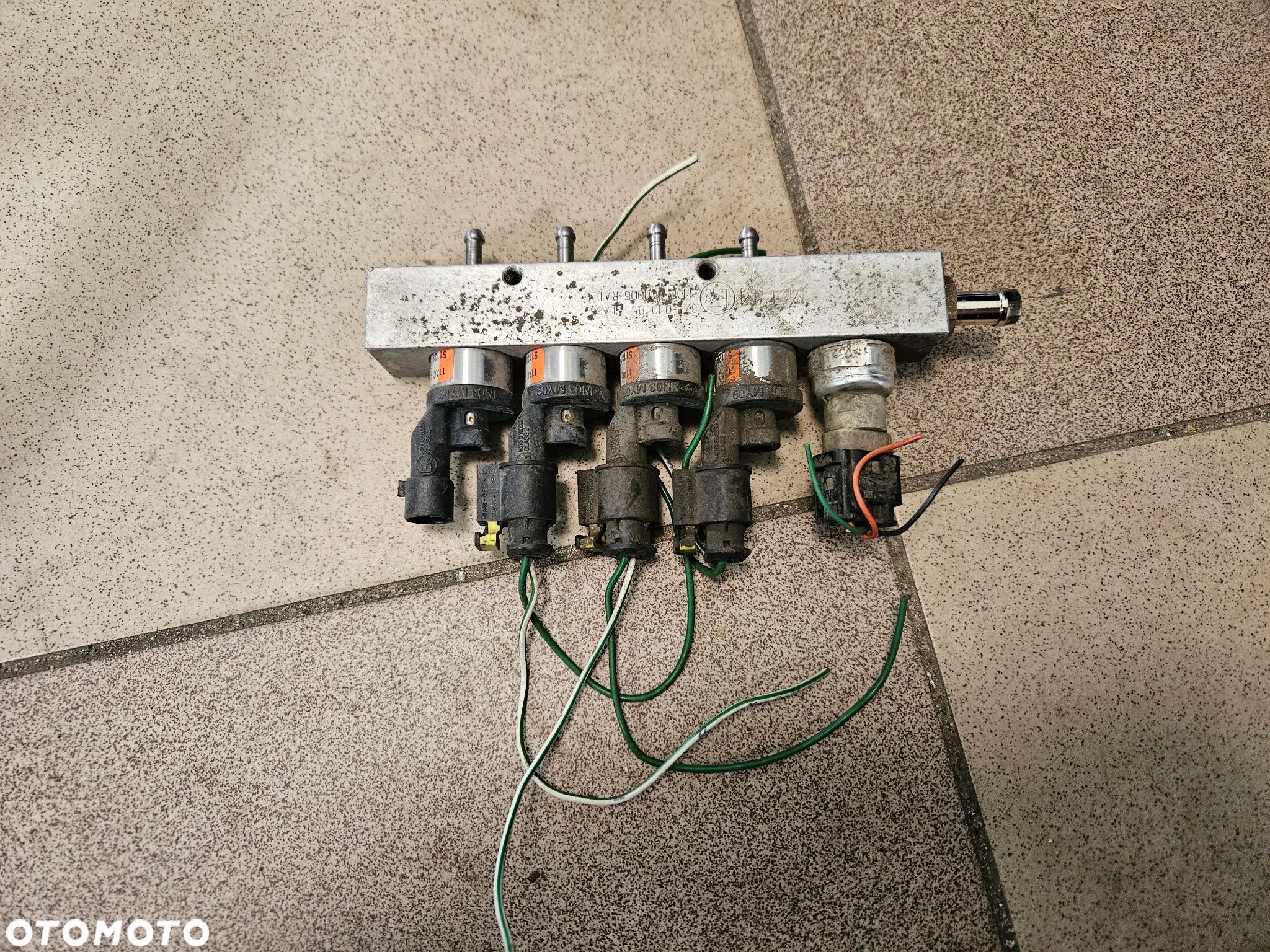 Wtrysk wtryskiwacz LPG BRC pomarańczowy 09SQ99020022 - 1