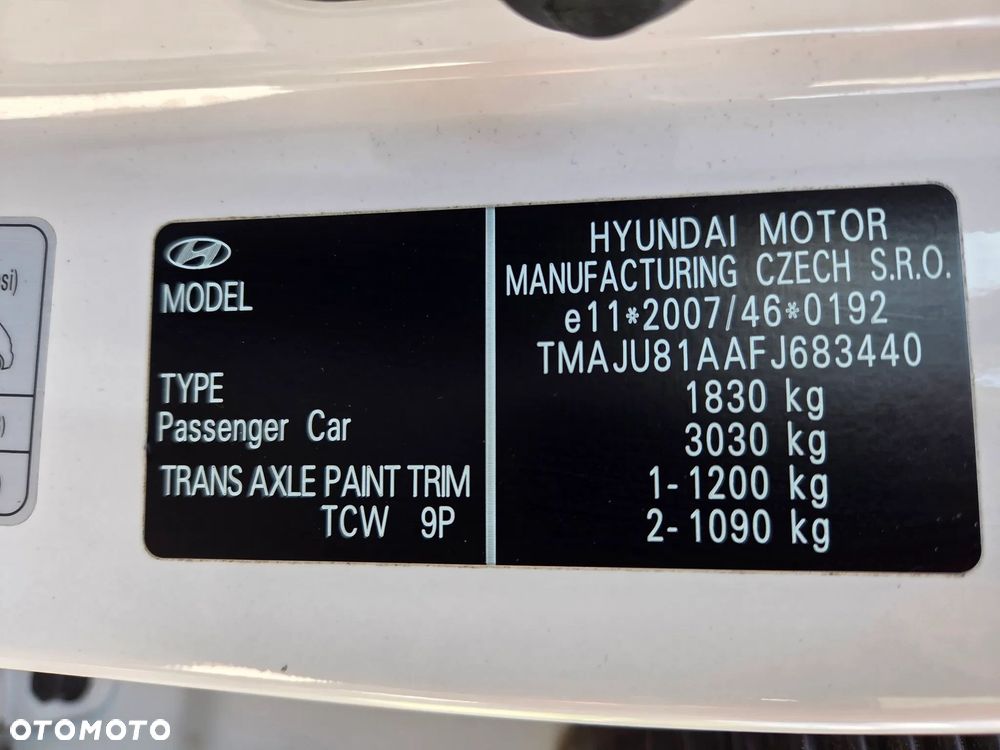 Hyundai ix35 blue 1.6 2WD Finale Gold - 8