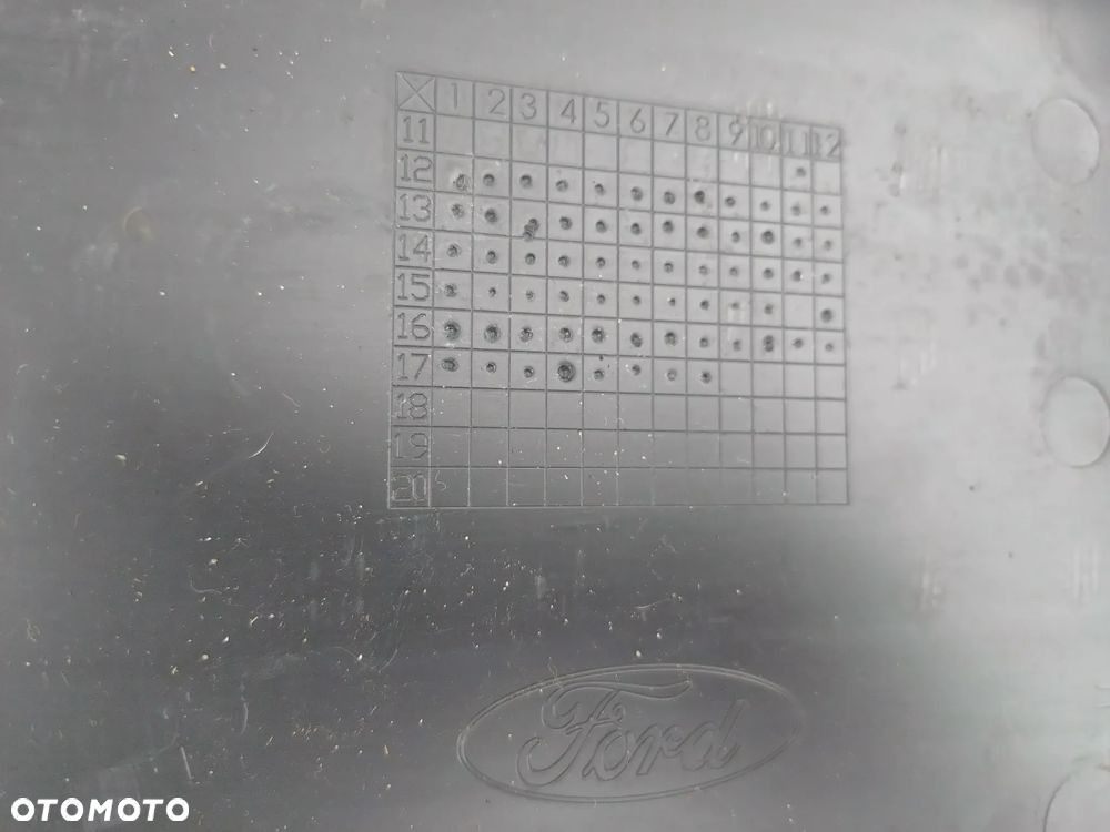 FORD B-MAX B MAX 12- AV11-17B968-A KRATKA CHROM W ZDERZAK PRZÓD ORYGINAŁ STAN BDB!! - 7