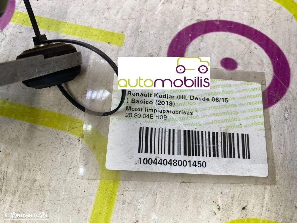 Limpa Vidros RENAULT KADJAR 1.5 dCi Ref. - 288004EH0B - NO. - 3