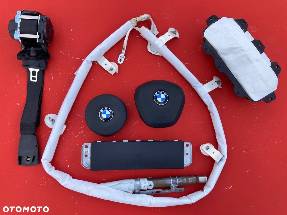 BMW 1 F20 F21 F22 3 F30 F31 F32 E34 F82 F80 USA PODUSZKA AIRBAG KURTYNA LEWA PRAWA DESKA PAS PASY 7390327 - 7