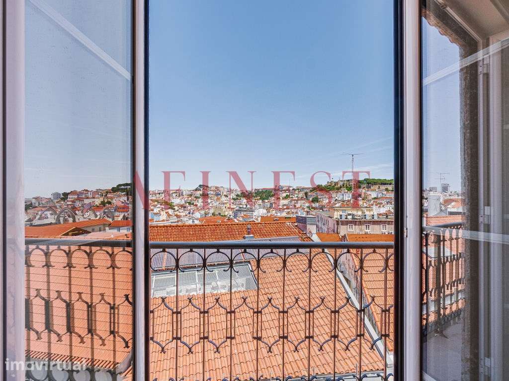 APARTAMENTO T2 REMODELADO NO CHIADO - LARGO DO CARMO VISTA RIO E CA... - Grande imagem: 3/55