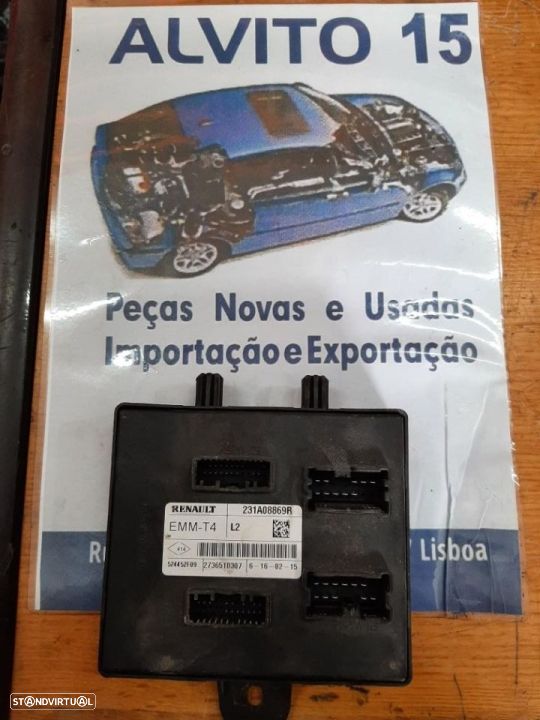 módulo eletrônico Renault Clio 1.5 dci 2015 ref: 231a08869r - 1