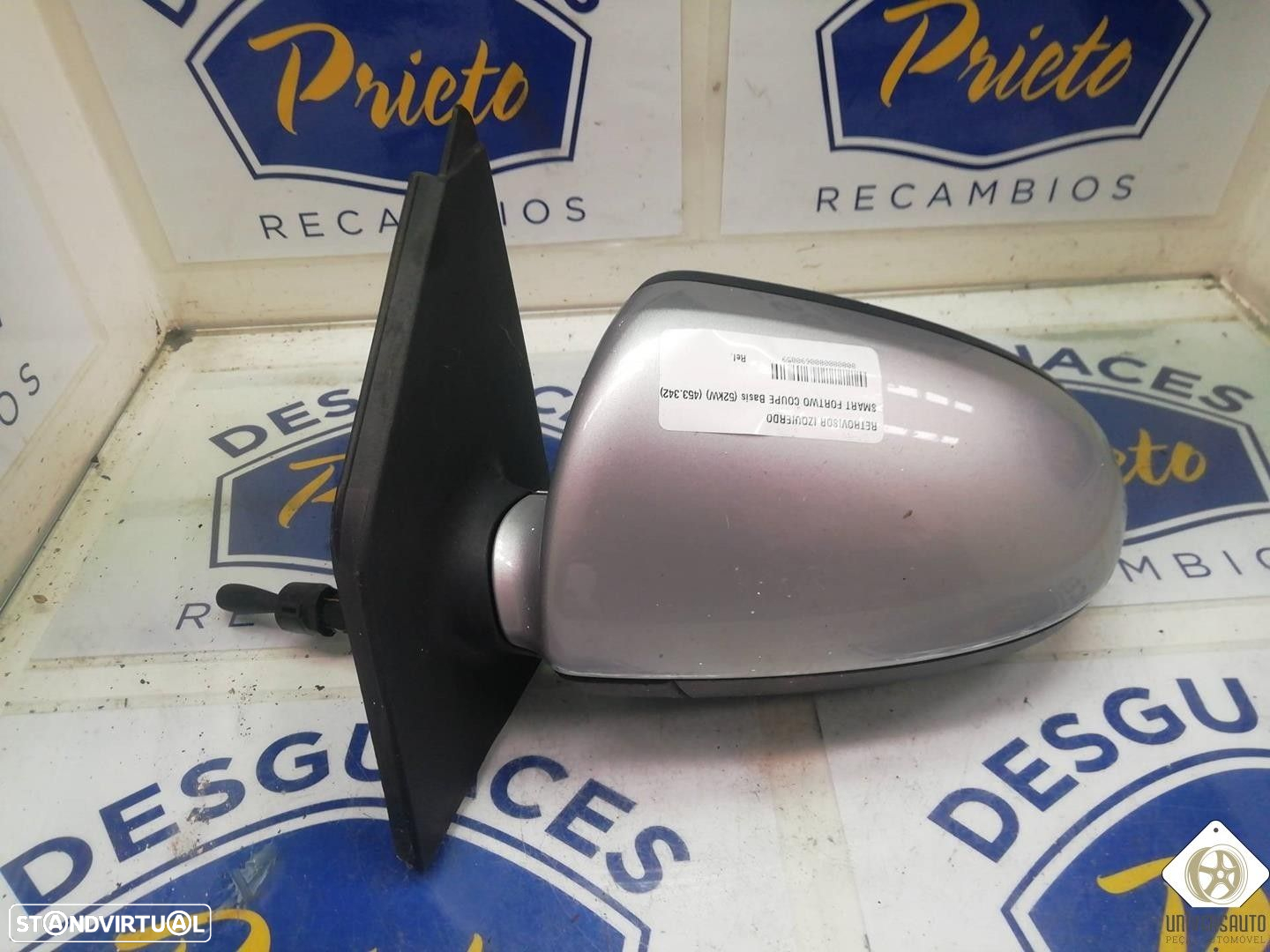 ESPELHO RETROVISOR ESQUERDO SMART FORTWO COUPÉ 2008 - 2