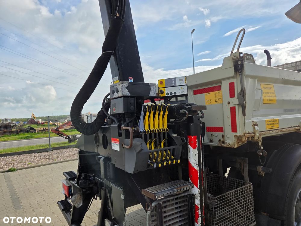 MAN TGM 18.290 4x4/ HDS+ WYWROTKA MEILLER/ HDS PALFINGER PK 11001-K DŻWIG CHWYTAK BUDOWLANKA - 9