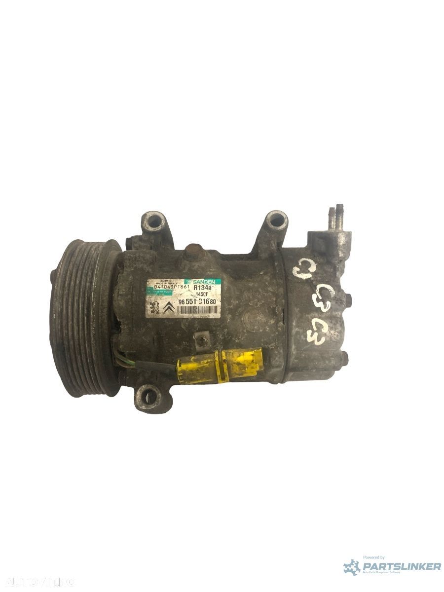 Compresor AC 1.4HDI CITROËN C3 I FC_, FN_ 2002 - > OEM 9655191680 - 1