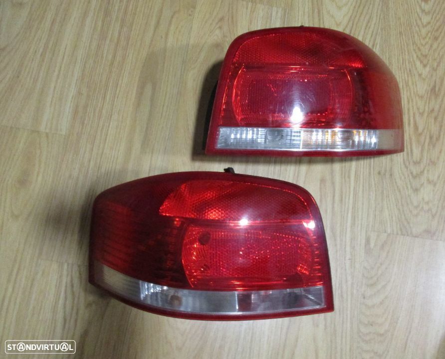 Farol Farolim Trás Audi A3 3 Portas 8P Esquerdo / Direito - 1