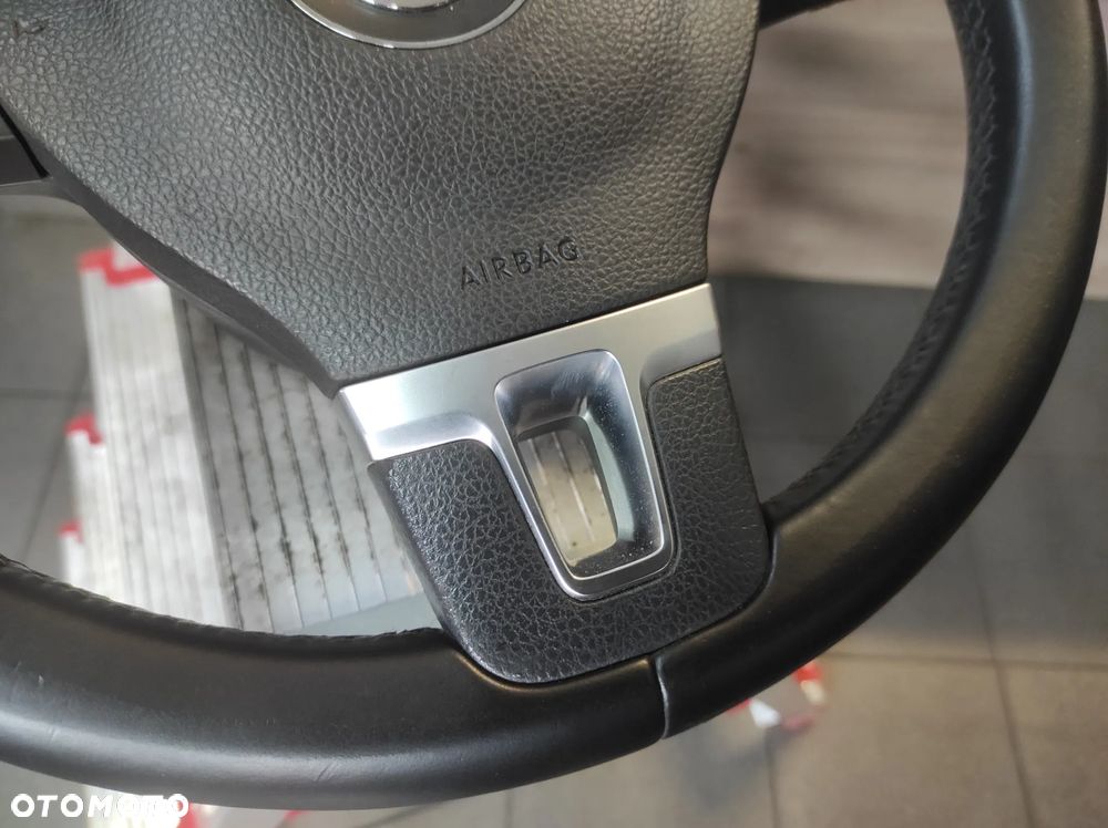 KIEROWNICA 3 RAMIENNA SKÓRA SKÓRZANA MULTIFUNKCJA R LINE VW TIGUAN PASSAT B6 B7 CC SIROCCO CADDY GOLF 5 6 TOURAN EOS POLO 5 6 WYSYŁKA !!! - 3