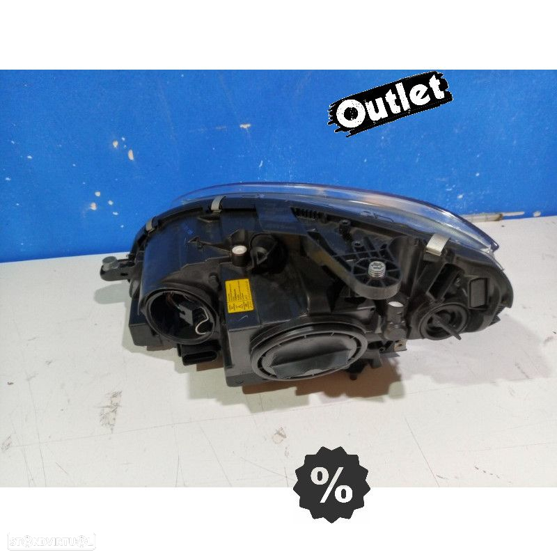 R017762C1 FAROL DIR XENON PARA MERCEDES C W204 07-11 FUNDO CROMADO - 6