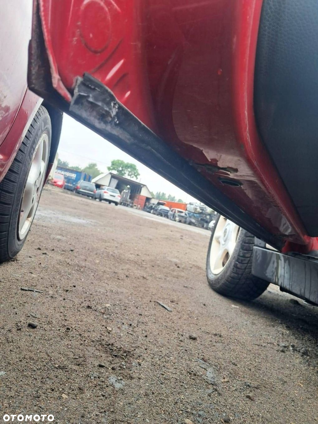 DRZWI LEWY PRZÓD L.P MINI COOPER R50 2002R KOD LAK. 851 - 5