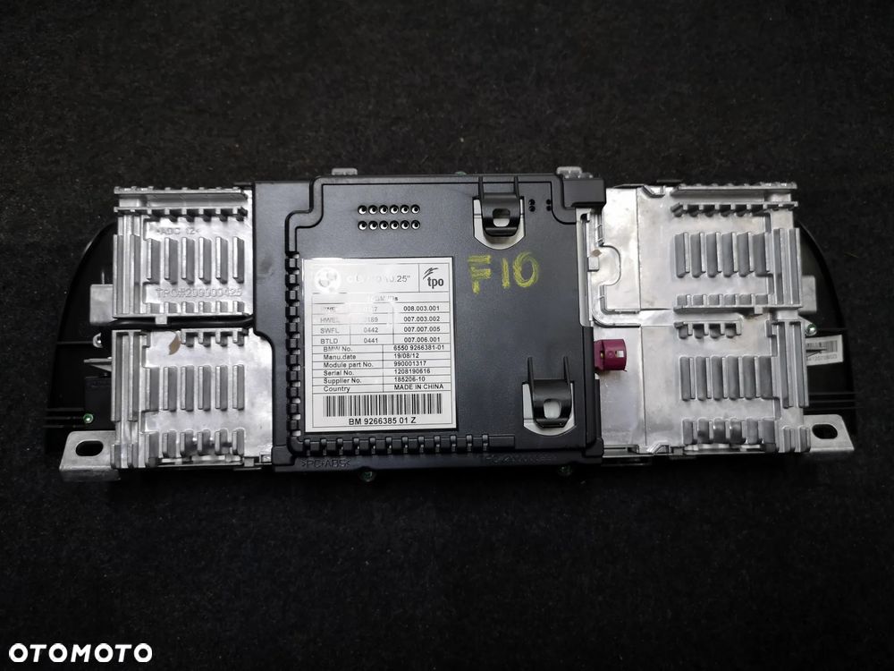 RADIO NAWIGACJA KOMPLET DUŻY WYŚWIETLACZ WIĄZKA IDRIVE 9293395 - 13