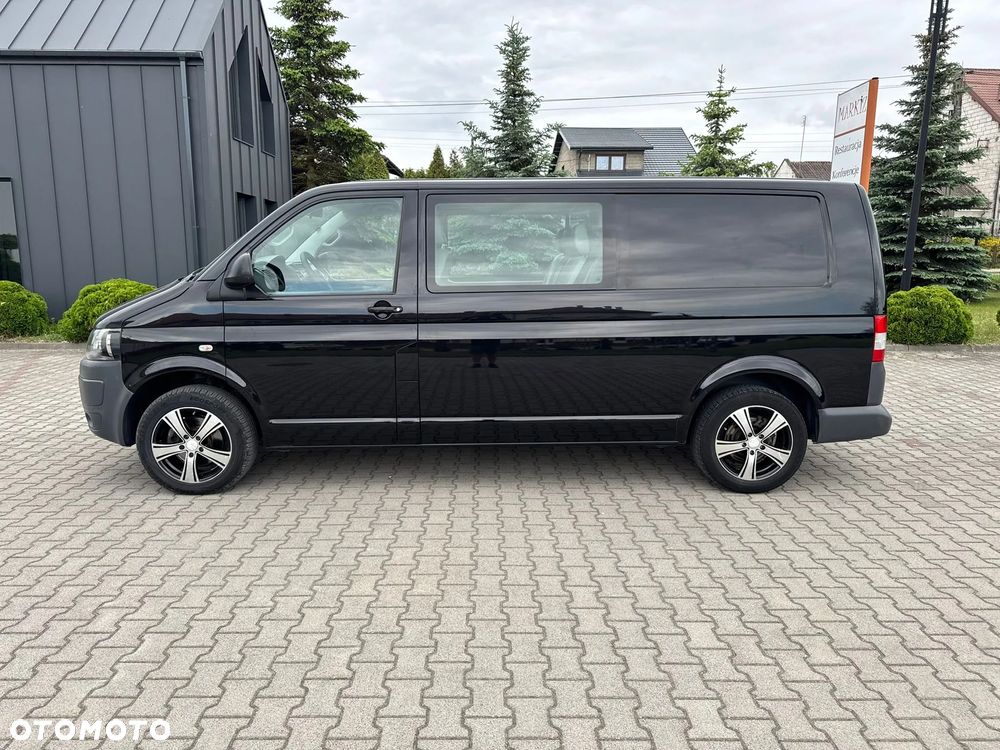 Volkswagen TRANSPORTER T5 LIFT L2H1 Long Klima Elektryka Navi Dubel Kabina Brygadówka - 7