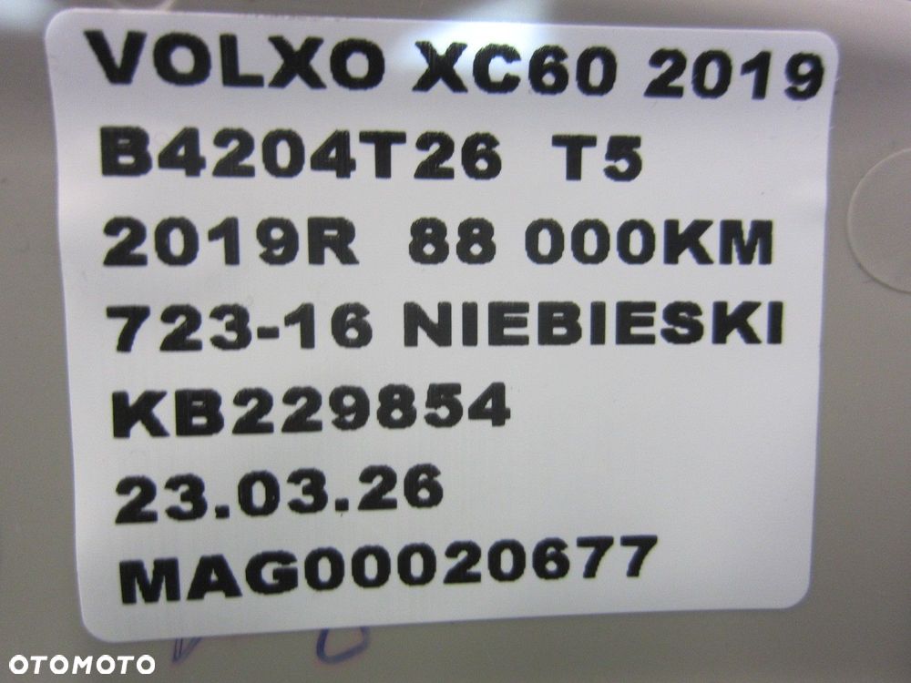 VOLVO XC60 II XC 60 OBUDOWA OSŁONA KOLUMNY KIEROWNICZEJ 39829206 39829203 - 8
