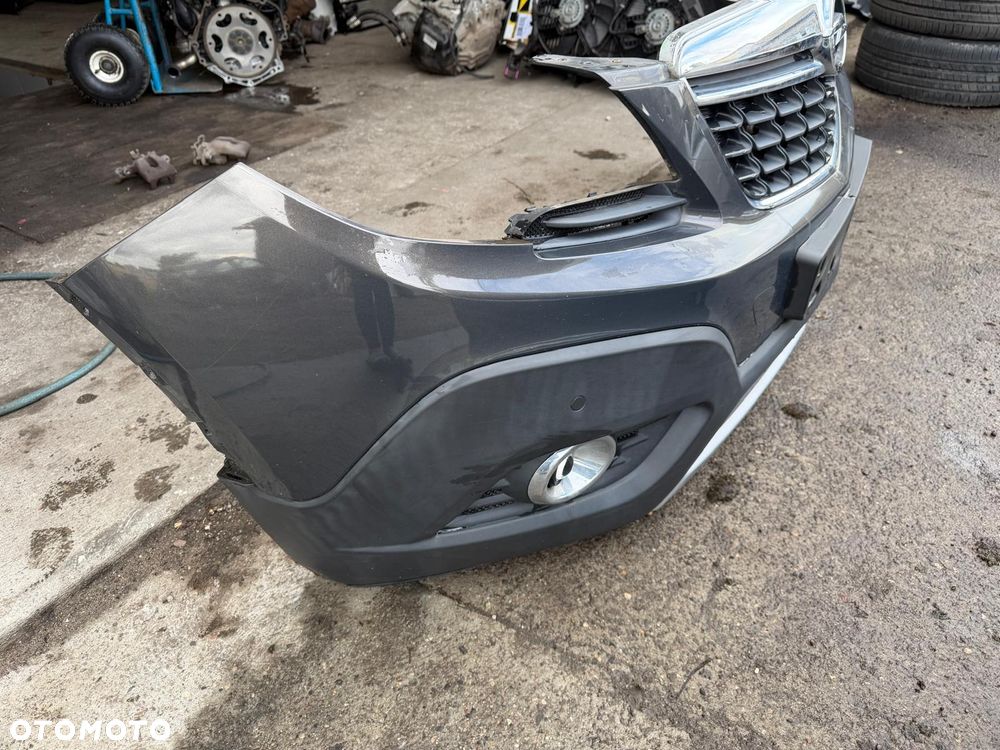 Zderzak przedni przód Opel Mokka A Z190 PDC czujniki parkowania EUROPA - 6
