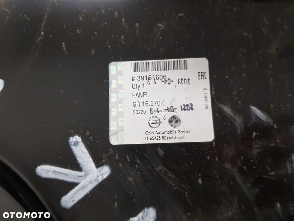 FABRYCZNIE NOWY PRÓG SŁUPEK TYLNY LEWY OPEL ASTRA K V 5 SPORTSTOURER KOMBI LEWA TYŁ 15-22r 39161606 - 3