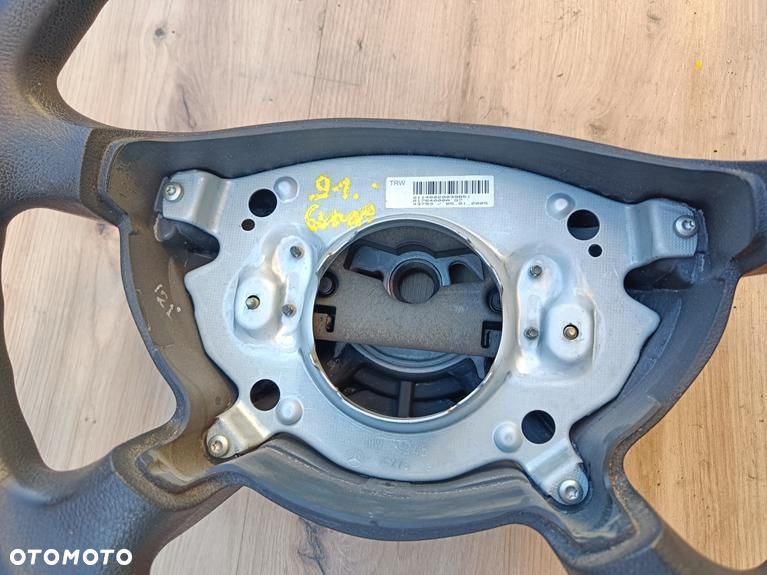 MERCEDES W211 KIEROWNICA CZARNA GUMOWA CLASSIC BARDZO ŁADNA - 12