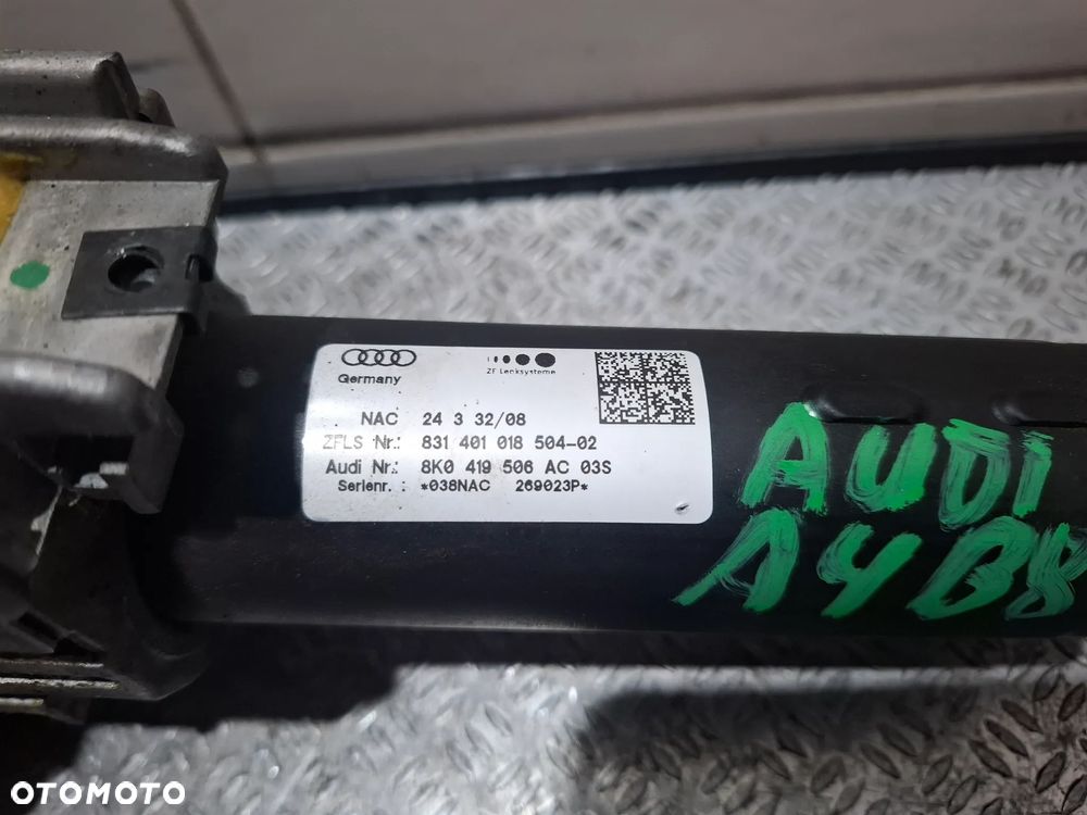 Kolumna kierownicza Audi A4 B8 nr 8K0419506AC - 2