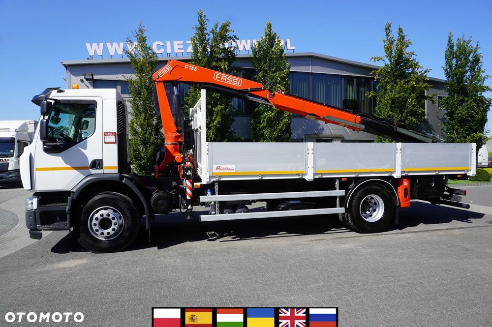 Renault C280 DTI 8 / HDS Fassi 5,6 t / Zasięg 8 m / Platforma 15 EPAL - 1