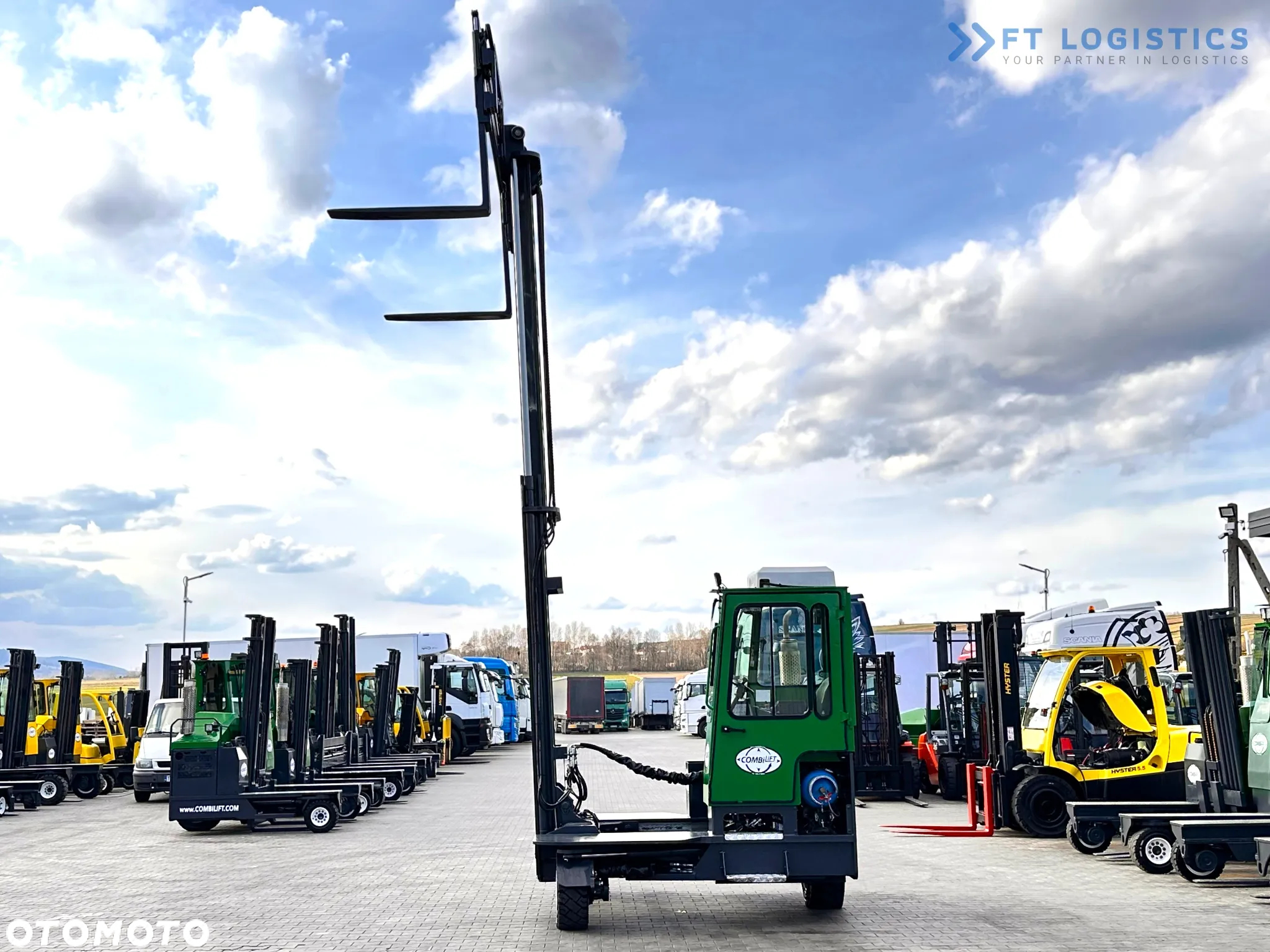 Combilift C5000XL / LPG / KLIMATYZACJA / SZEROKI POZYCJONER / DUPLEX / REGULOWANE WIDŁY / NOWE OPONY / STAN IDEALNY! - 24