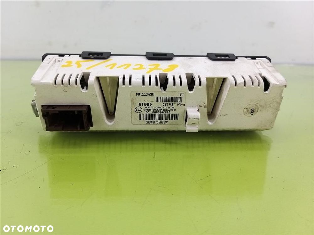 Wyświetlacz Citroen C5  I LIFT 2004-2008 9657882880 - 4